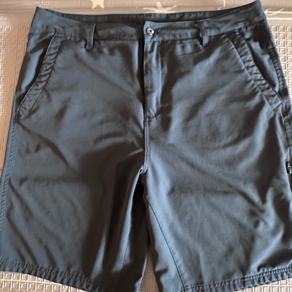 Gerry Mens Performance Trail Shorts‎ Dark Gray Charcoal Stretch Hiking Size 38